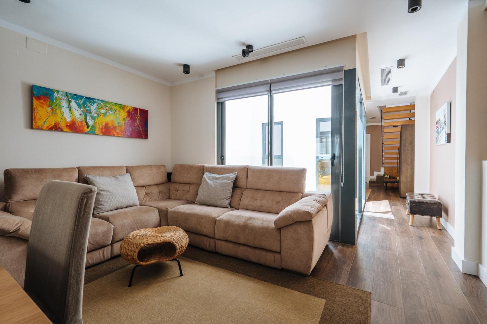 Elegant Duplex 3 Master Bedrooms And Private Seville Exterior photo